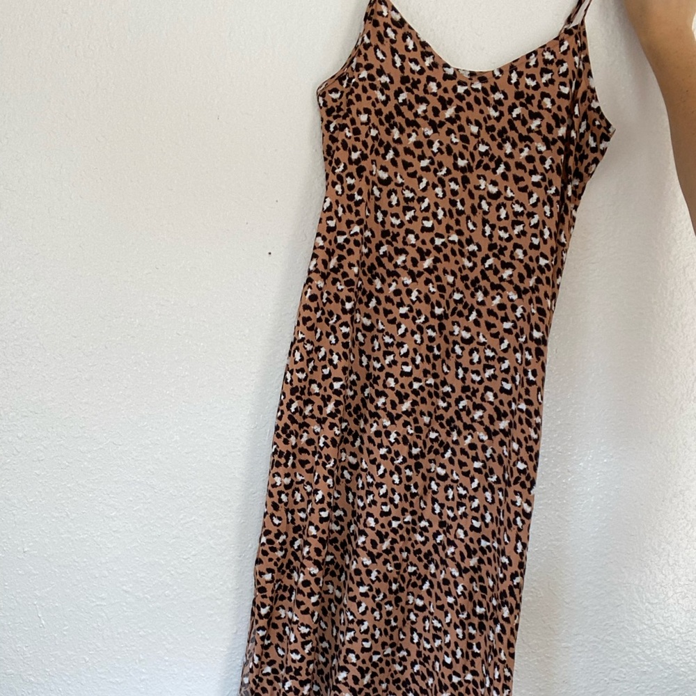 Cheetah print Slip dress from AE
